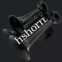 12/24V loud sound big train air horn Three Trumpet Chrome Air Horn (HS-1033B) supplier